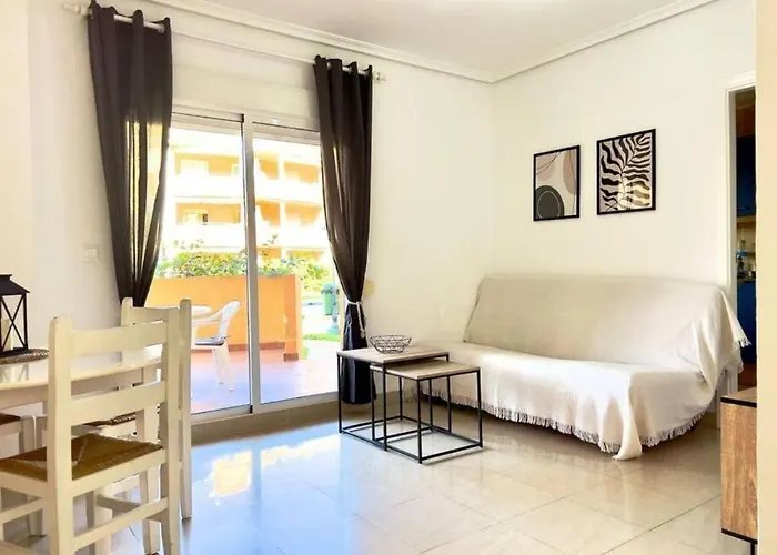 Апартаменты Escapada Costera En - Mediterraneo Ii Con Piscina Дения